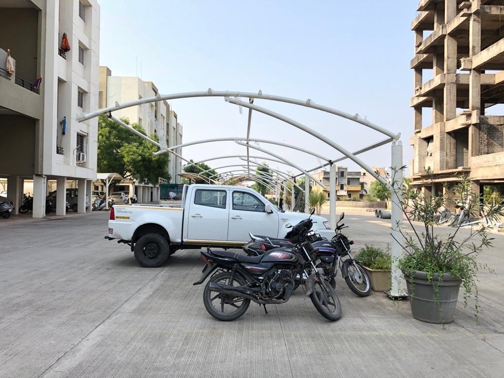Car Parking Tensile Structure